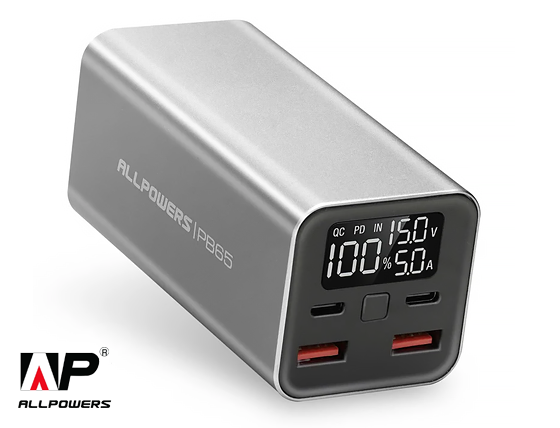 Allpowers: PB65 Portable Power Bank 65W 16000mAh